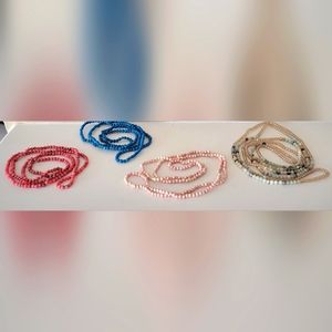 Natural stone necklaces